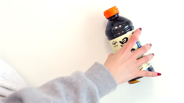 A bottle of Japanese Tsuyu sauce.
