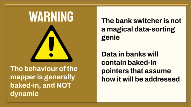 Bank切换的静态行为警告