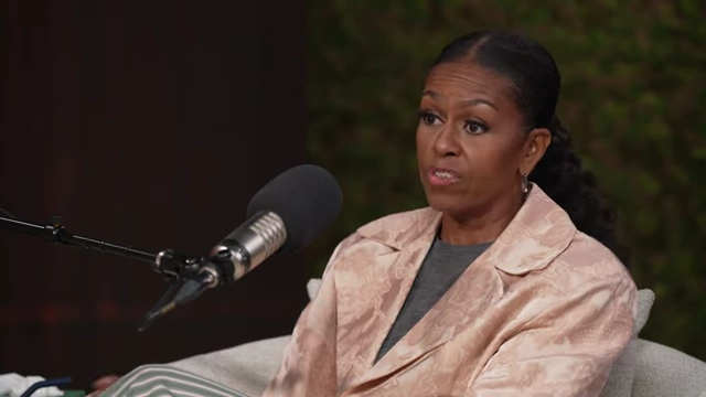 Michelle Obama discussing life coming in chapters