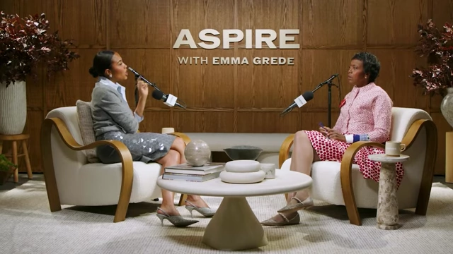 Emma Grede and Mellody Hobson discuss the importance of urgency and wanting to be great