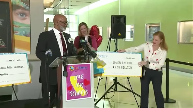 Edwin Castro, a $2.04 billion winner, who did not attend his public press conference