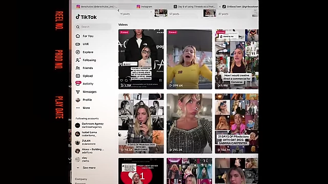 A TikTok account featuring a "31 Days of Predictions" series.