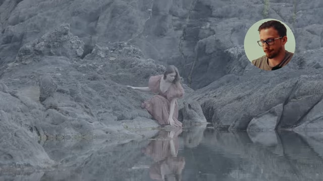 Footage after the initial Color Space Transform, showing a more normalized image