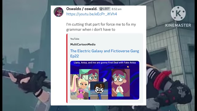 A tweet from Oswaldo states he's cutting parts of his video to avoid fixing grammar.