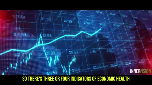 Economic graph showing an upward trend in GDP growth