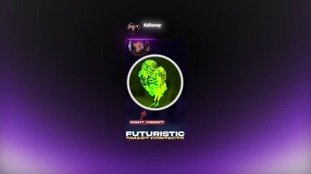 An image of futuristic smart contacts for night vision, highlighting how a shocking concept can generate high views.