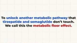 Microdosing Retatrutide unlocks a metabolic pathway not touched by other GLP-1s, creating a "metabolic floor effect."