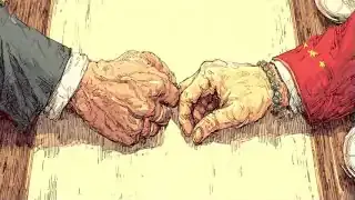 Two hands with clenched fists meeting, illustrating the concept of formality and respectful interaction in Korean culture.