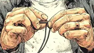Hands holding a delicate necklace, symbolizing the slow, deliberate pacing and emotional depth valued in K-drama relationships.