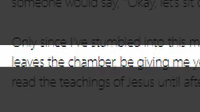 Daryl's extreme statement about "literally tossing out all the rest of the Bible except the teachings of Jesus."