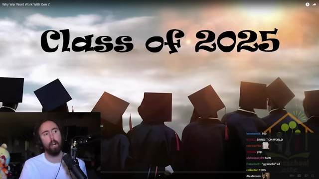 Silhouette of the graduating class of 2025, representing Gen Z