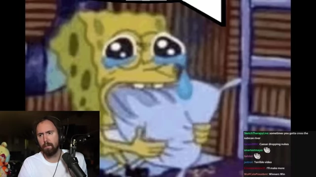 Crying SpongeBob meme, symbolizing Gen Z's pessimism about the American dream and economic outlook