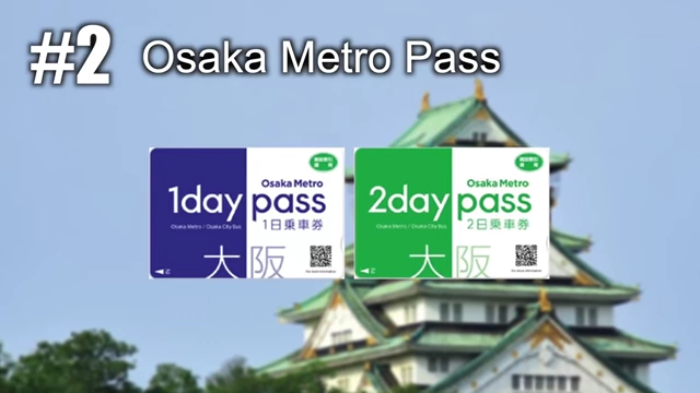 Osaka Metro Pass Options