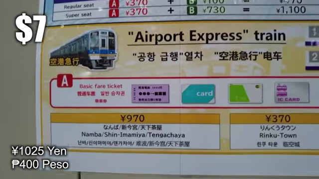 Nankai Airport Express Ticket Price