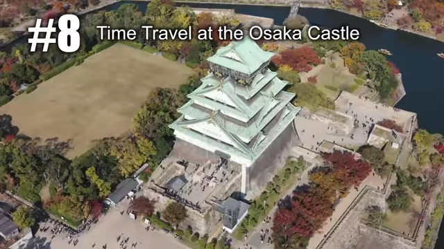 Osaka Castle Aerial View