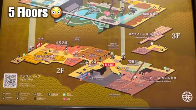 Solaniwa Onsen Floor Plan