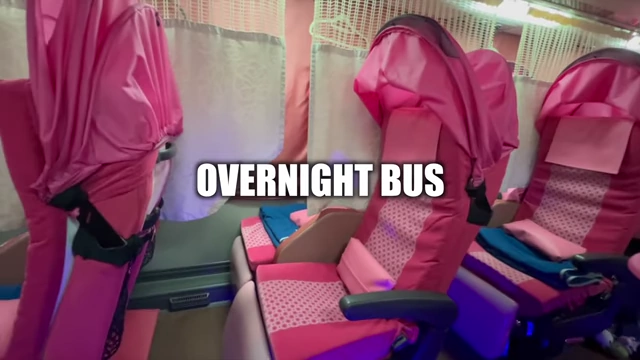 Overnight Bus Interior