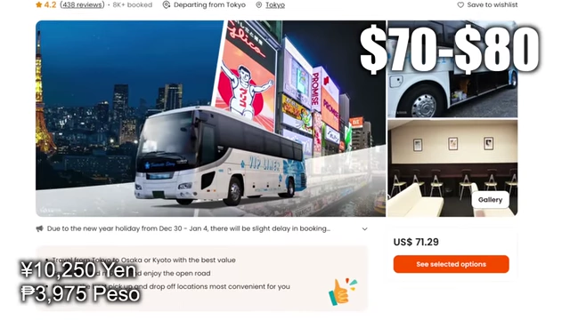 Overnight Bus Ticket Price