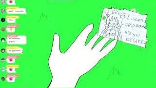 PillowDear holding a drawing of her fake medical license, which is clearly hand-drawn and says "DR. Pillow, 42 yr Degree"