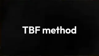 The TBF method outlined as "Task, Block, Follow"