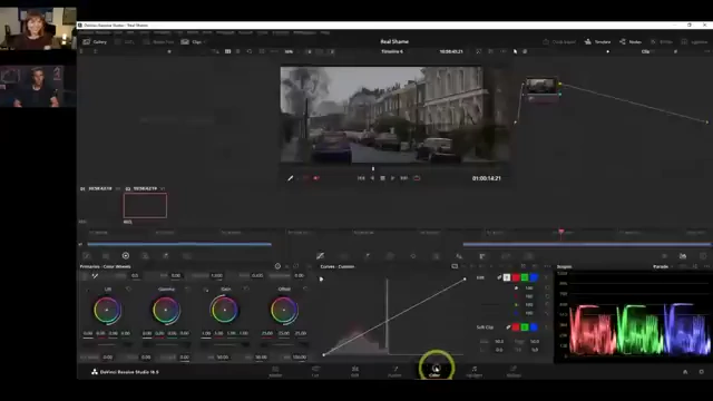 Working with a trimmed RAW clip in DaVinci Resolve, demonstrating retained RAW controls