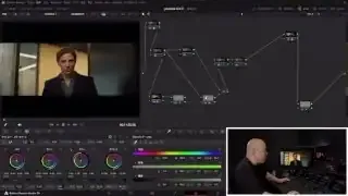 Detailed node tree showing how to extract a clean key from skin tones by converting to Rec 709, then applying corrections within the DaVinci Wide Gamut Intermediate space.