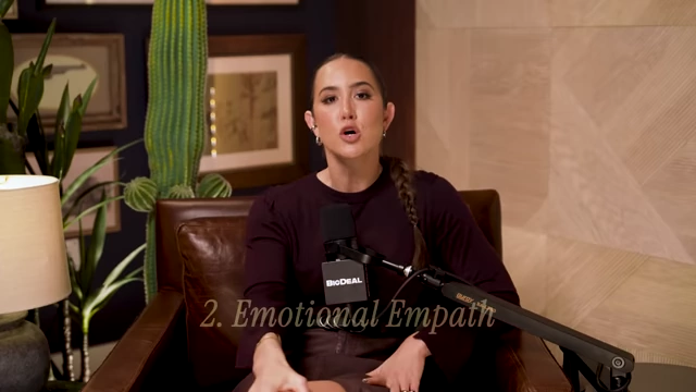 The speaker introduces the second type of person a leader will face: the Emotional Empath.