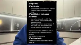 Snapchat content advice and consistency importance