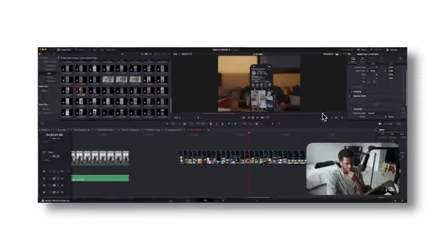 Screenshot of video editing software on a computer screen