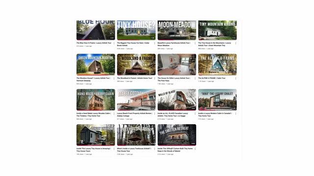 Joel's YouTube channel showing multiple Airbnb review videos before one went viral