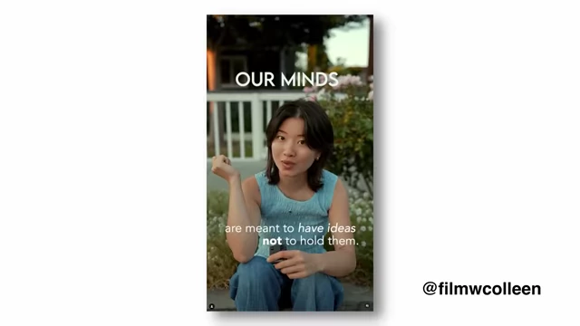 Example of a content series from creator @filmwcolleen