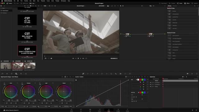 Applying a CST Preset from Powergrade Album