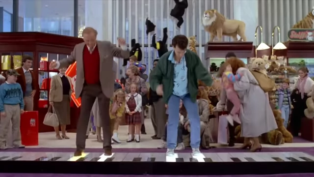 Tom Hanks and Robert Loggia playing the giant piano in "Big"
