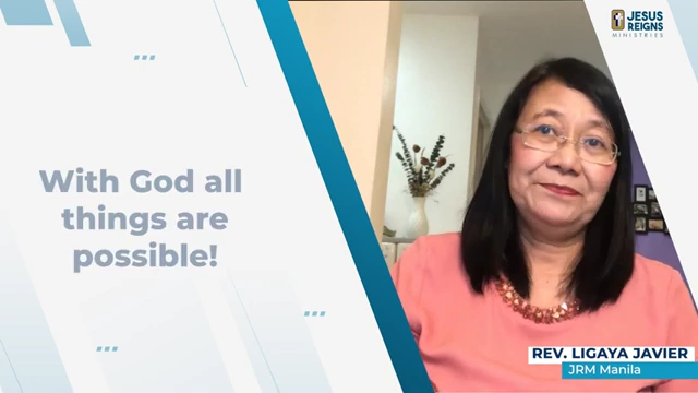 Text: With God all things are possible!