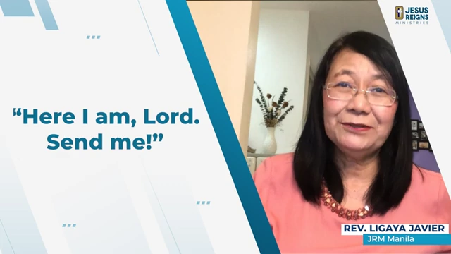 Here I am, Lord. Send me!