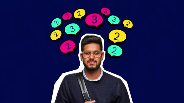 An animated person surrounded by numerous thought bubbles with numbers '2' and '3', illustrating the concept of being overwhelmed with too many new concepts.
