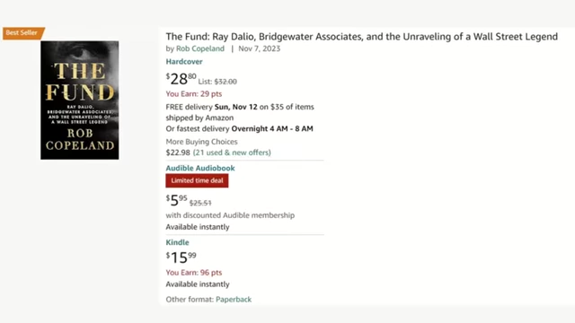 Rob Copeland's new book, "The Fund," on Amazon