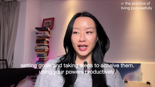 Definition of living purposefully: setting goals and taking steps to achieve them, using your powers productively