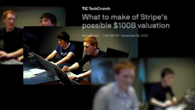 Stripe founders Patrick and John Collison manually installing software for early customers, prioritizing direct learning over immediate scalability.