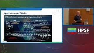 Spack develop与CMake结合的HPC依赖关系图