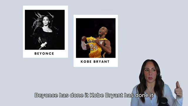 Beyoncé and Kobe Bryant, examples of individuals who used alter egos to achieve success.