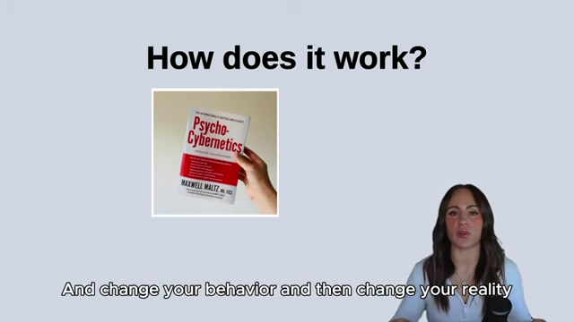 The book "Psycho-Cybernetics" is presented as a foundational text explaining how self-image dictates actions and can be changed through visualization to alter behavior and reality.