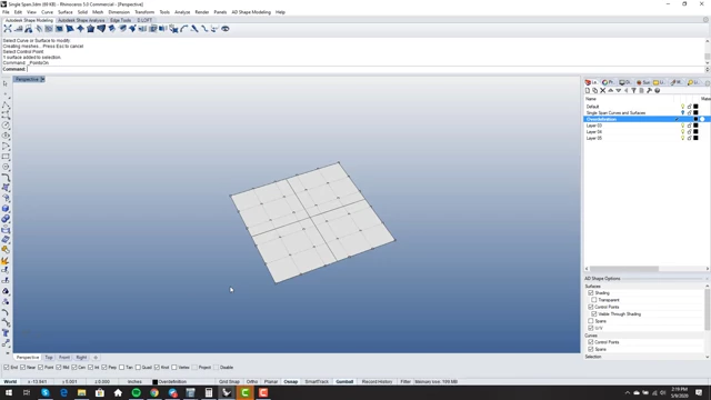 An ideal primary surface with only minimal iso-curves, indicating proper definition