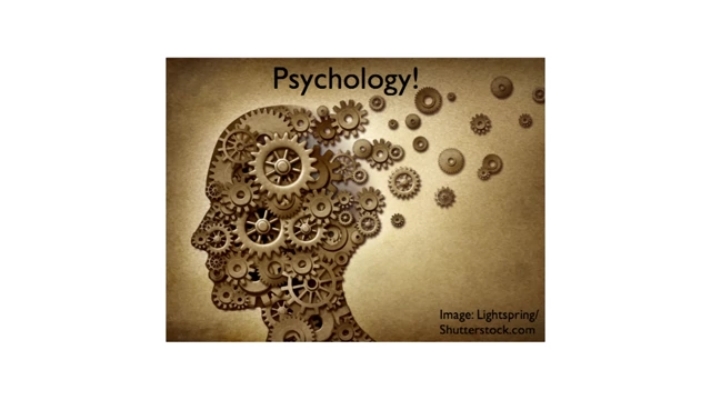A head made of gears symbolizing psychology