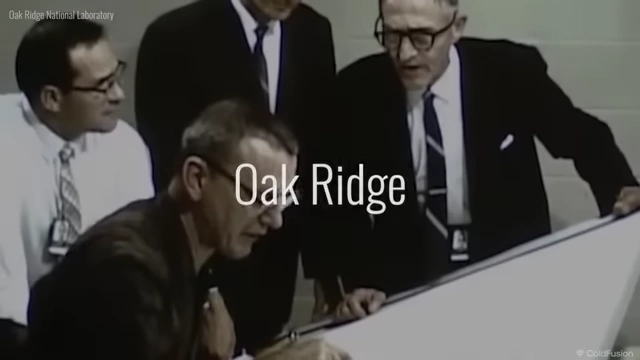 Scientists at Oak Ridge National Laboratory, pioneers of molten salt reactor research