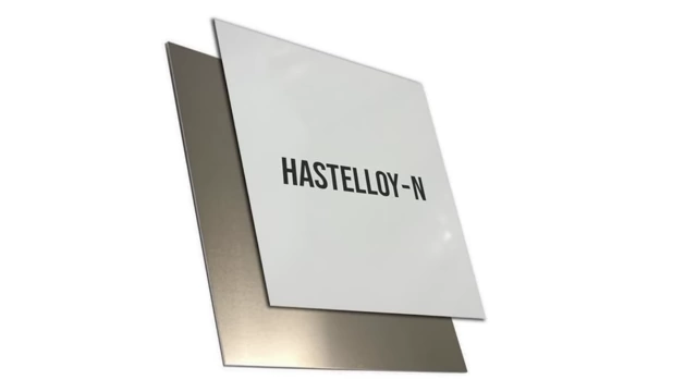 Sample of Hastelloy N, the custom alloy used in Chinese thorium reactors