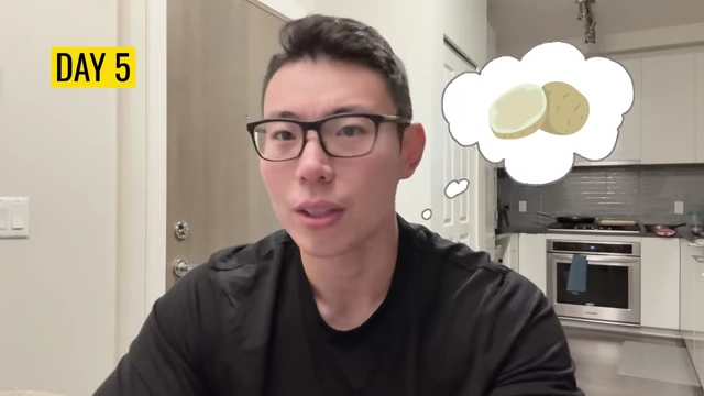 Max describes struggling with constant mental images of potatoes due to the diet's restrictive nature