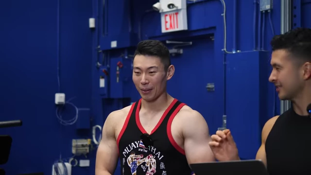 Max reacting positively to the news that he maintained his muscle mass during the rapid fat loss