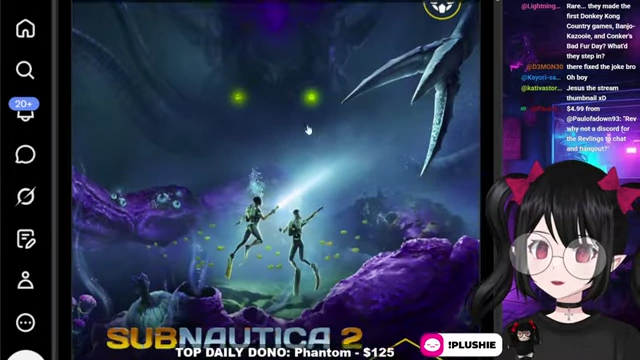 Game art for Subnautica 2