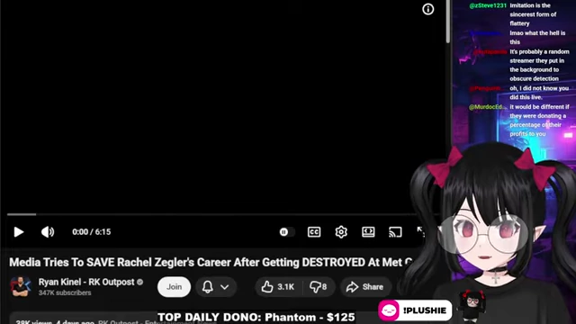 Ryan Kinel's video discussing media attempts to save Rachel Zegler's career